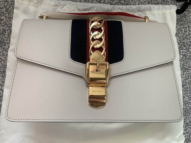 Sylvie 1969 Shoulder Bag - Gucci Outlet (Orlando Feb '22) waited in queue  for 1 hr to see some discount horsebit items but fell in love with this one  (similar body shape)