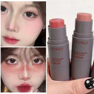 Lip and Cheek Tint Blush Cream Crayon Blush Stick For Korean Women 3 Colors+ © - Picture 1 of 15