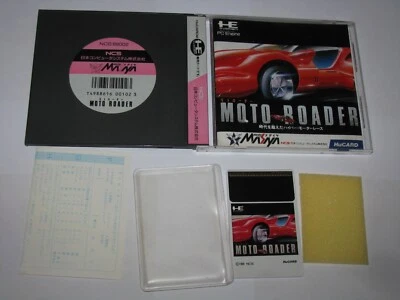 Moto Roader 1 Motoroader PC Engine HuCard Japan import US Seller - Image 1 of 4