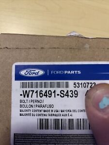 2015-2018 Ford Edge OEM Steering Gear Mount Bolts 2 Pack  W716491-S439
