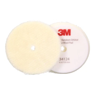 3M Perfect-It 34124 Coarse Grade Wool Compounding Pad 150mm x 2 Pack - image 1 of 2