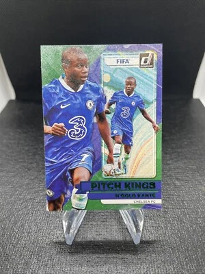 2022-23 Panini Donruss Pitch Kings #2 N'Golo Kante Green SP - Image 1 of 2