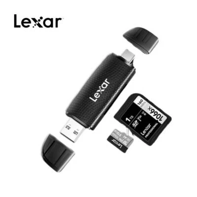 Lexar Cardreader Dual Slot USB-A/C (LRW310U) - Immagine 1 di 4