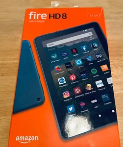 Amazon Fire HD 8 (8th Generation) 32GB, Wi-Fi, 8" Tablet - Blue. New - Picture 1 of 2