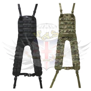 KOMBAT UK MOLLE BATTLE YOKE 4 POINT SECURING FOR PADDED BATTLE BELTS,BTP,BLACK - Foto 1 di 7