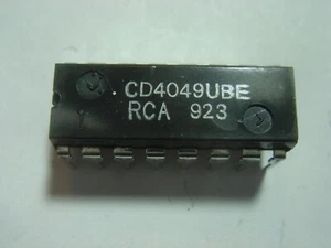 CD4049 CMOS TAMPONI/CONVERTITORI ESAGONALI #12-29 - Foto 1 di 1