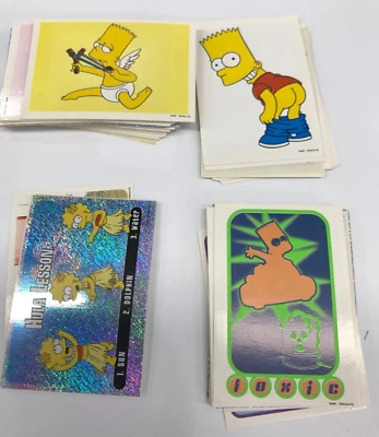 1999 PANINI THE SIMPSONS SPRINGFIELD COLLECTABLE STICKERS COLLECTION 139 OF 150 - Image 1 of 4