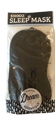 Snooz Sleep Mask Sleep Aids Dream Essential - Black - Image 1 of 4