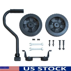 1003 Generator Wheel Kit 8" Never-flat Wheels W/ Vibration Reduction Mounts New - Picture 1 of 4