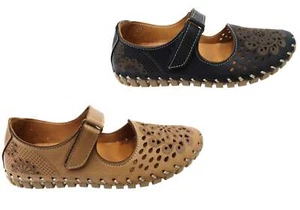 Orizonte Galene Womens European Comfortable Mary Jane Leather Shoes - Picture 1 of 17