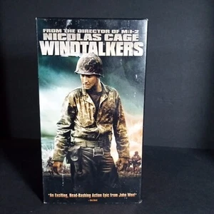 Windtalkers [VHS] Nicolas Cage, Adam Beach, John Woo VCR - Picture 1 of 6
