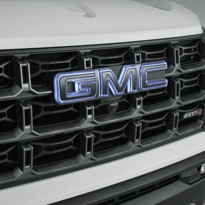 GMC Canyon 2023-2024 emblema parrilla delantera iluminada 86537428 genuino OEM GM Foto 1 de 3