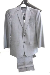 Nice Gray Boys Suit 2 pc of Joseph & Feiss 2 SIZES 14H Slacks and 16 Jacket - Picture 1 of 12