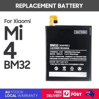 New BM32 Replacement Battery for Xiaomi Mi 4 100% Capacity - Image 1 of 2