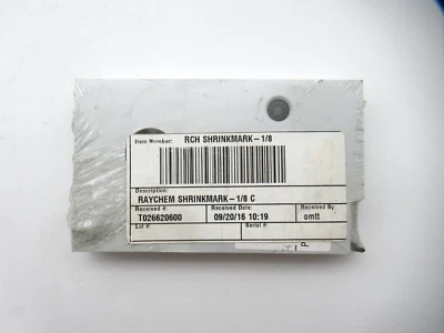 Te Connectivity Raychem Shrinkmark Cartridge Weiß, 1/20.3cm x 254cm Neu Ovp - Image 1 of 3