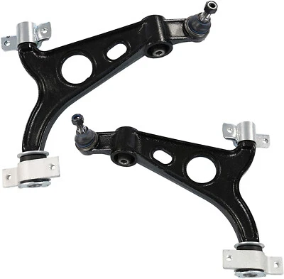 Kit 2 Coppia Bracci Oscillanti Anteriori Inferiori Alfa Romeo 147 156 GT Trapezi - Image 1 of 4