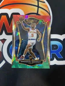 2020-21 Select Immanuel Quickley Red Green Blue Ice Premier Level Rookie RC Y614 - Picture 1 of 2
