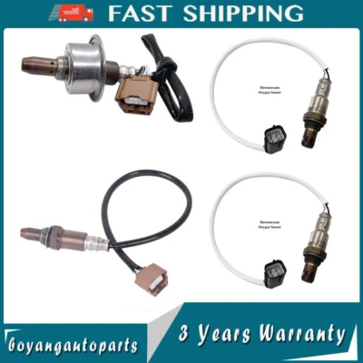 Sensor de oxígeno O2 aguas arriba + aguas abajo 4 piezas para Nissan Murano & Quest 2011 3,5 L V6 Foto 1 de 4