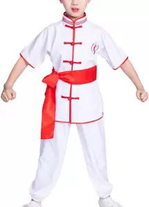 Chinese Traditional Kid Kung Fu Suit Tai Chi Performance Costume Student Uniform - Picture 1 of 15