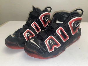 Size 9.5- Nike Air More Uptempo '96 Laser Crimson 2019 - Picture 1 of 6