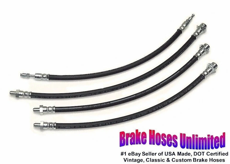 JUEGO DE MANGUERA DE FRENO Mercury Custom & Customline 1952 1953, con frenos manuales Foto 1 de 1