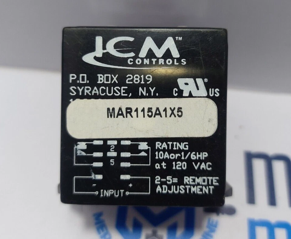 ICM MAR115A1X5 Time Delay Relay - Image 1 of 4