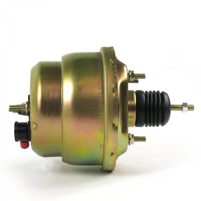 Potenciador de freno eléctrico de zinc de doble diafragma de 7" universal Street Rod Chevy Ford Foto 1 de 4