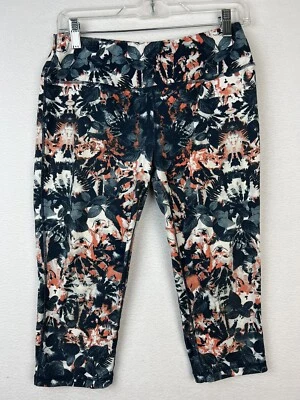 Sweaty Betty Womens Activewear Leggings Sz M Floral Fox Print - Image 1 of 4