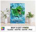 Slimer Ghostbusters Frozen Empire Movie Poster LAMINATED Art Print Gift