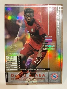 Panini WCCF 2015-16 David Alaba RC FC Bayern Munchen EUS 03/11 - Picture 1 of 2