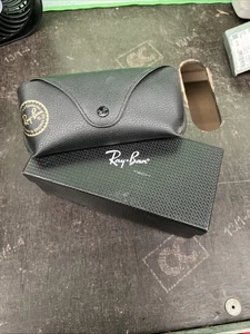Black Rayban Box And Case - Picture 1 of 3