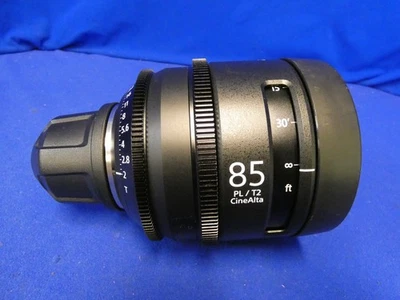 Sony SCL-P85T20A/F Sony PL Mount Prime Lens Clean Glass 85mm PL/T2 CineAlta - Image 1 of 4