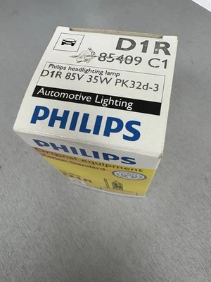 Philips Genuino D1R 85409C1 Xenón HID Actualización Faros Bombilla, Hecho en Alemania Foto 1 de 4