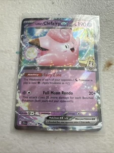 Lillie's Clefairy EX 056/159 Sv09: Journey Together Holo Pokemon NM RARE - Picture 1 of 2