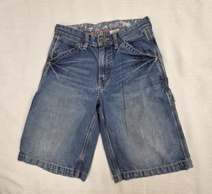 Vintage Levi’s Workwear Boys Carpenter Denim Shorts Size 12 - Picture 1 of 6