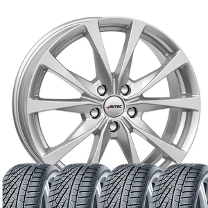 4 Winterräder Kompletträder 7,5x18 Brixen SIL für Seat Leon 225/40 R18 92V Nexen - Picture 1 of 5