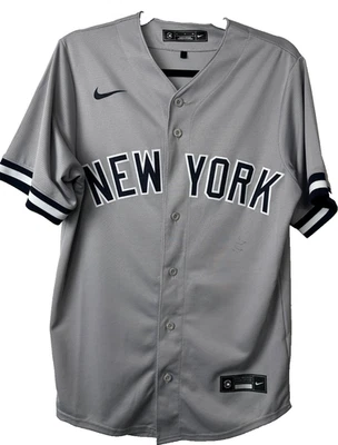 Aaron Judge New York Yankees Nike Road Limited Player Size Mens S Button B12 - Image 1 of 4