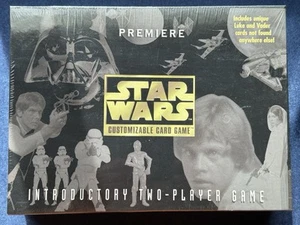 New Sealed 1995 Parker Bros Premiere Star Wars Customizable card game nice - Picture 1 of 8