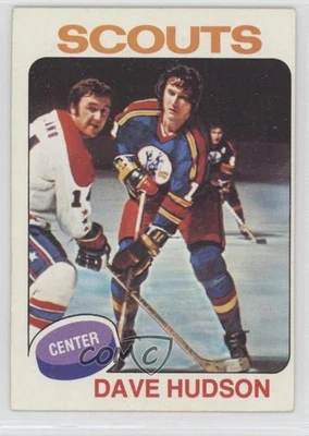 1975-76 Topps Dave Hudson #122 - Image 1 of 2