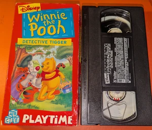 Winnie the Pooh - Pooh Playtime - Detective Tigger (VHS, 1994) - Picture 1 of 3