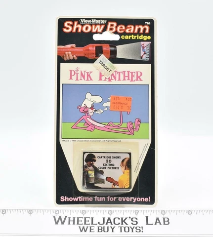 Pink Panther NEW View-Master Show Beam Projector Cartridge 1982 Vintage Cover