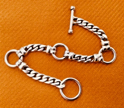 🟥 МЕКСИКАНСКИЙ 🇲🇽 УНИКАЛЬНЫЙ ДИЗАЙН - ТЯЖЕЛЫЙ - ТВЕРДОЕ СЕРЕБРО 925 ПРОБЫ ОБОЧИНЫ БРАСЛЕТ - Изображение 1 из 4