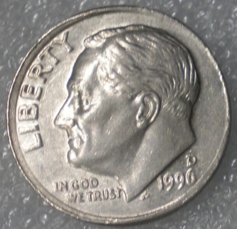 OFF-CENTER ROOSEVELT DIME ERROR COIN Cover