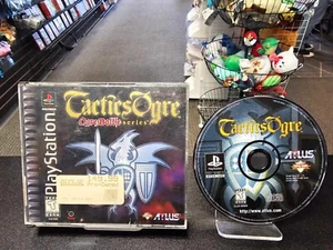 Auténtico PROBADO Tactics Ogre (Sony Playstation 1, PS1) Sin Manual Probado PS1 - Imagen 1 de 5