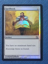 MTG 1x FOIL Spellbook LP Eighth 8th Edition Core Set Magic Artifact