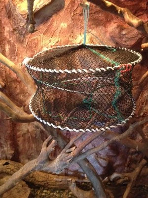 Nr.41,köderfischreuse,Aalreuse,Krebsreusen,Reuse,Angel reusen,45x20cm,Senkreuse - Bild 1 von 4