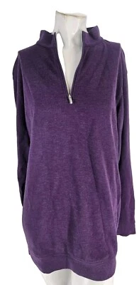 Peter Millar Men's Sweater Extra Large Cotton Modal Pure 1/2 Zip - Image 1 of 4