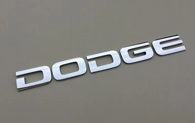 2002-2008 Dodge Ram 1500 2500 Tailgate Emblem Letter Badge Set OEM - Image 1 of 4