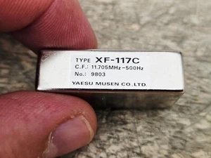 Yaesu XF-117C 500-Hz CW Filtr FT-100d FT-100 C MY OTHER HAM RADIO Icom Drake - Zdjęcie 1 z 1