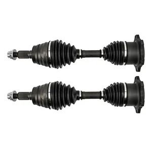 2pcs Front CV Axle Shaft For GMC Chevy Silverado Sierra 2500 3500 Hummer 4WD - Picture 1 of 14